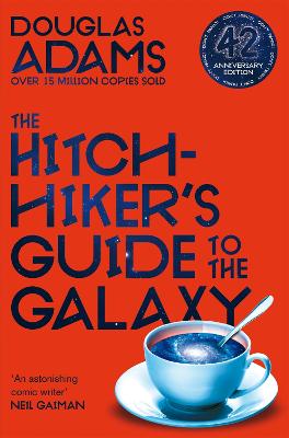 The Hitchhiker's Guide to the Galaxy bookcover